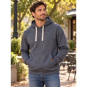 Doublju Mens XL Lightweight Hoodie Slim Fit Athleisure Streetwear Minimalist